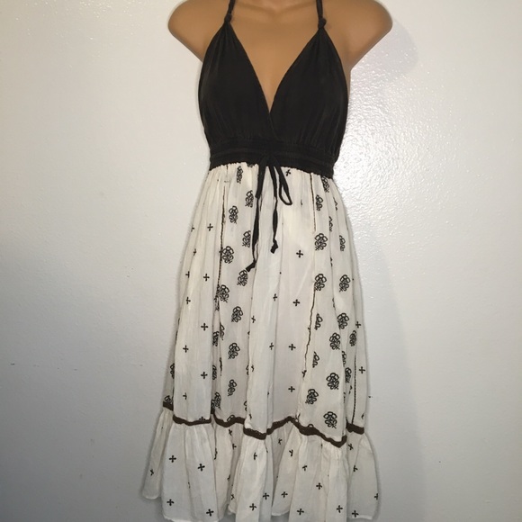 Anthropologie Dresses & Skirts - ANTHROPOLOGY LITHE Boho halter dress